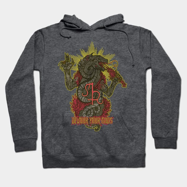 god devourer Hoodie by Pages Ov Gore